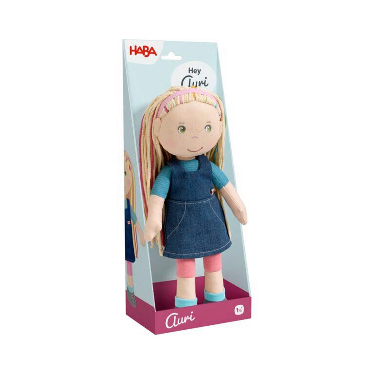 SPIELPUPPE - Multicolor, Basics, Textil (14,2/30/9.5cm) - Haba