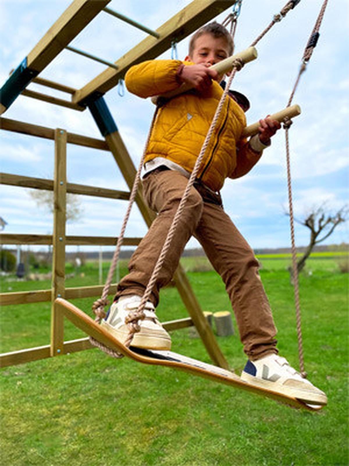 SCHAUKEL Multicolor  - Multicolor, Basics, Holz/Kunststoff (78/165/21cm) - small foot