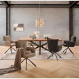 TISCHGESTELL in Metall 160/75/72 cm   - Schwarz, Design, Metall (160/75/72cm) - Landscape