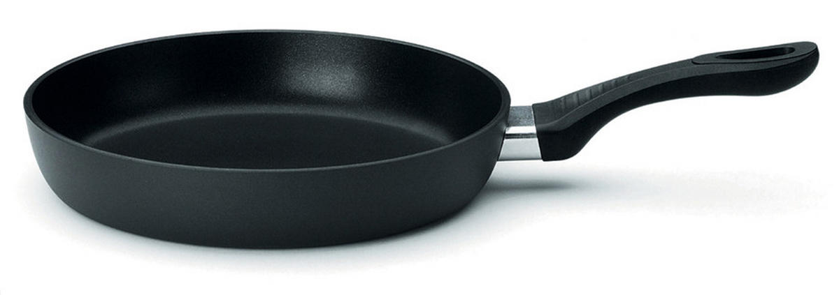 BRATPFANNE 28 cm  - Anthrazit, Basics, Metall (28cm) - Kelomat