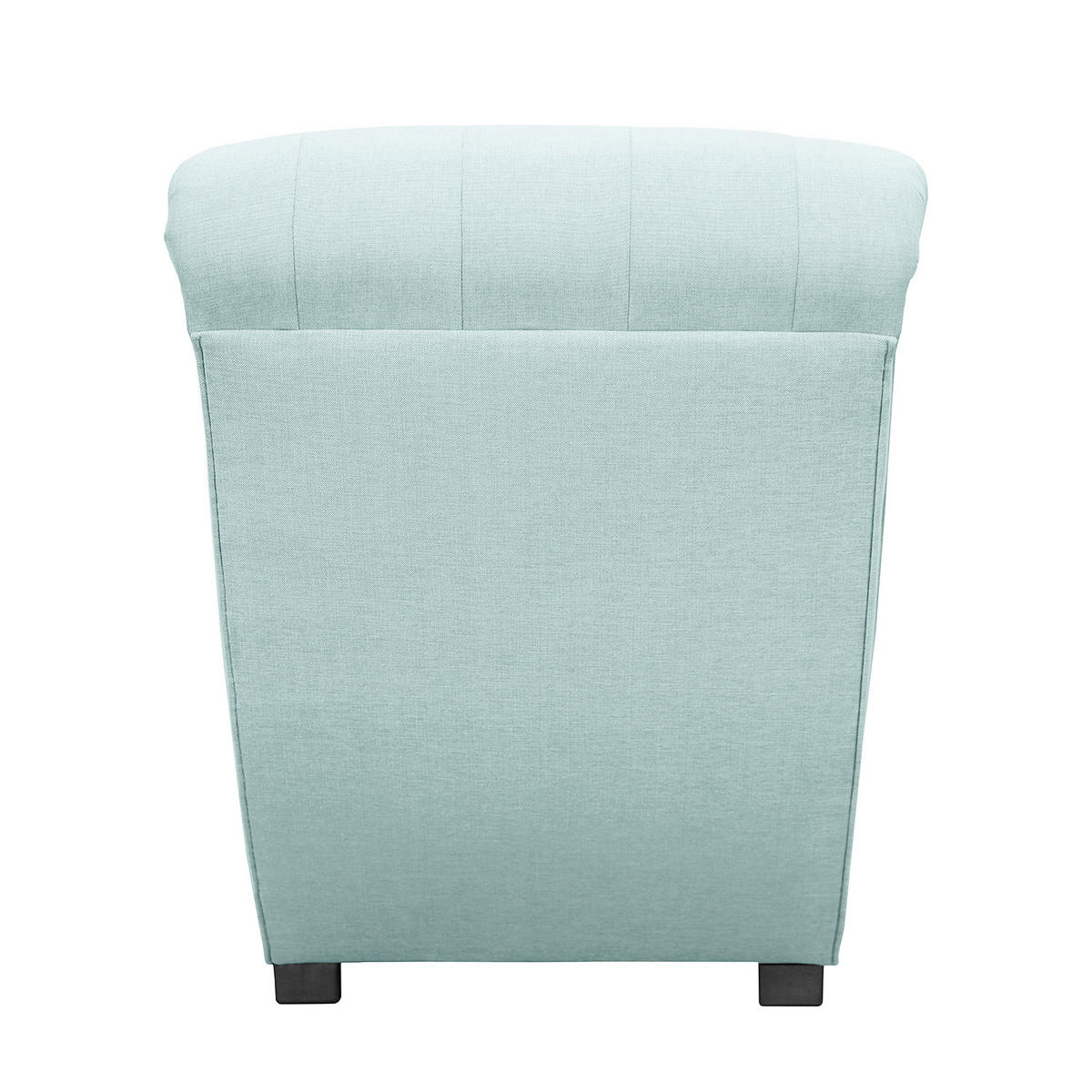 RELAXLIEGE Mikrofaser Pastellblau  - Pastellblau/Schwarz, Design, Kunststoff/Textil (67/90/159cm) - P & B
