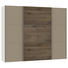 SCHWEBETÜRENSCHRANK 3-türig Eiche furniert Creme, Eichefarben, Hellbraun - Hellbraun/Eichefarben, Design, Glas/Holz (278/220/65cm) - Jutzler SCHWEBETÜRENSCHRANK 3-türig Eiche furniert Creme, Eichefarben, Hellbraun - Hellbraun/Eichefarben, Design, Glas/Holz (278/220/65cm) - Jutzler