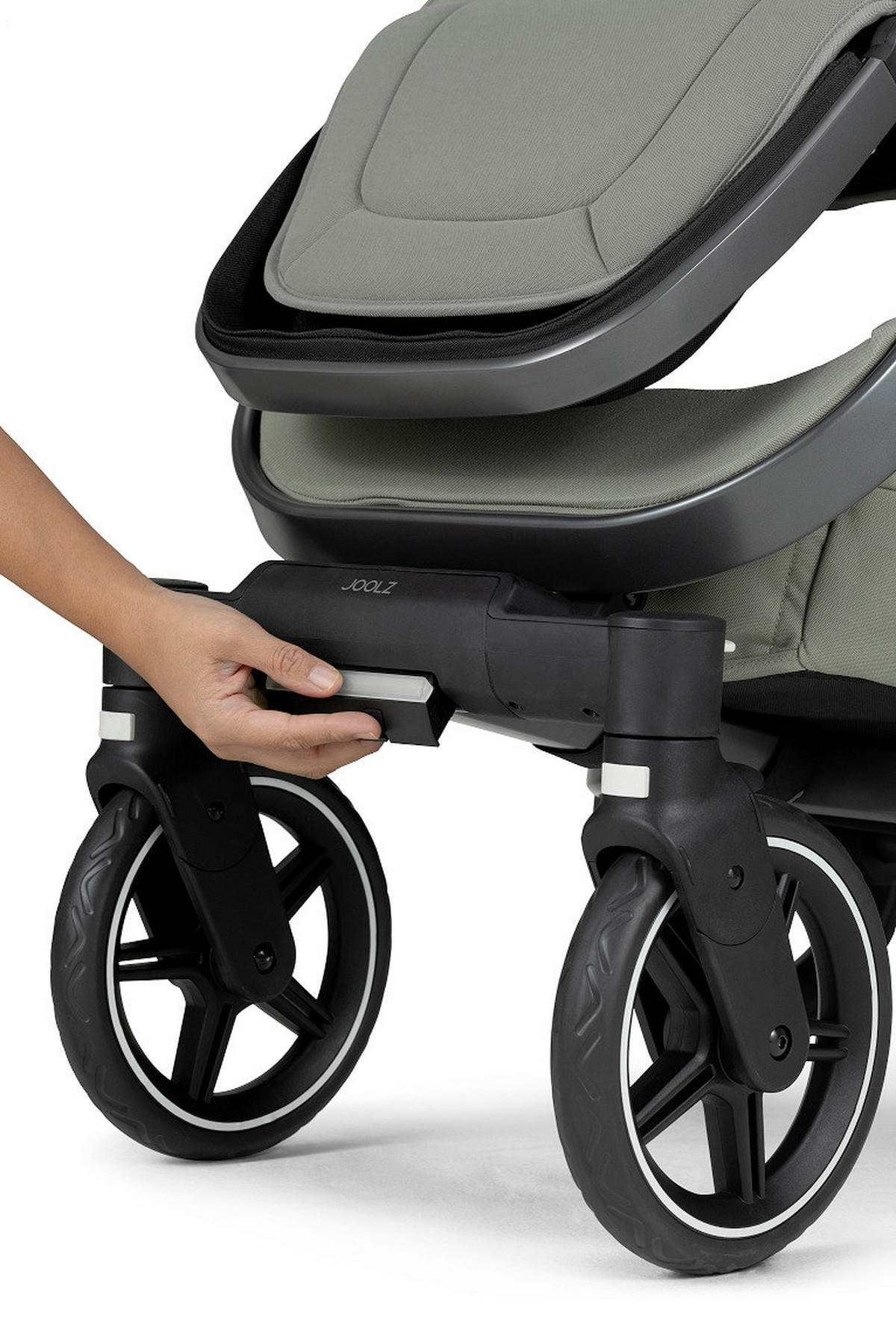 KINDERWAGENLICHT Geo3  - Schwarz, Basics, Kunststoff (11,5/3,5/3cm) - Joolz