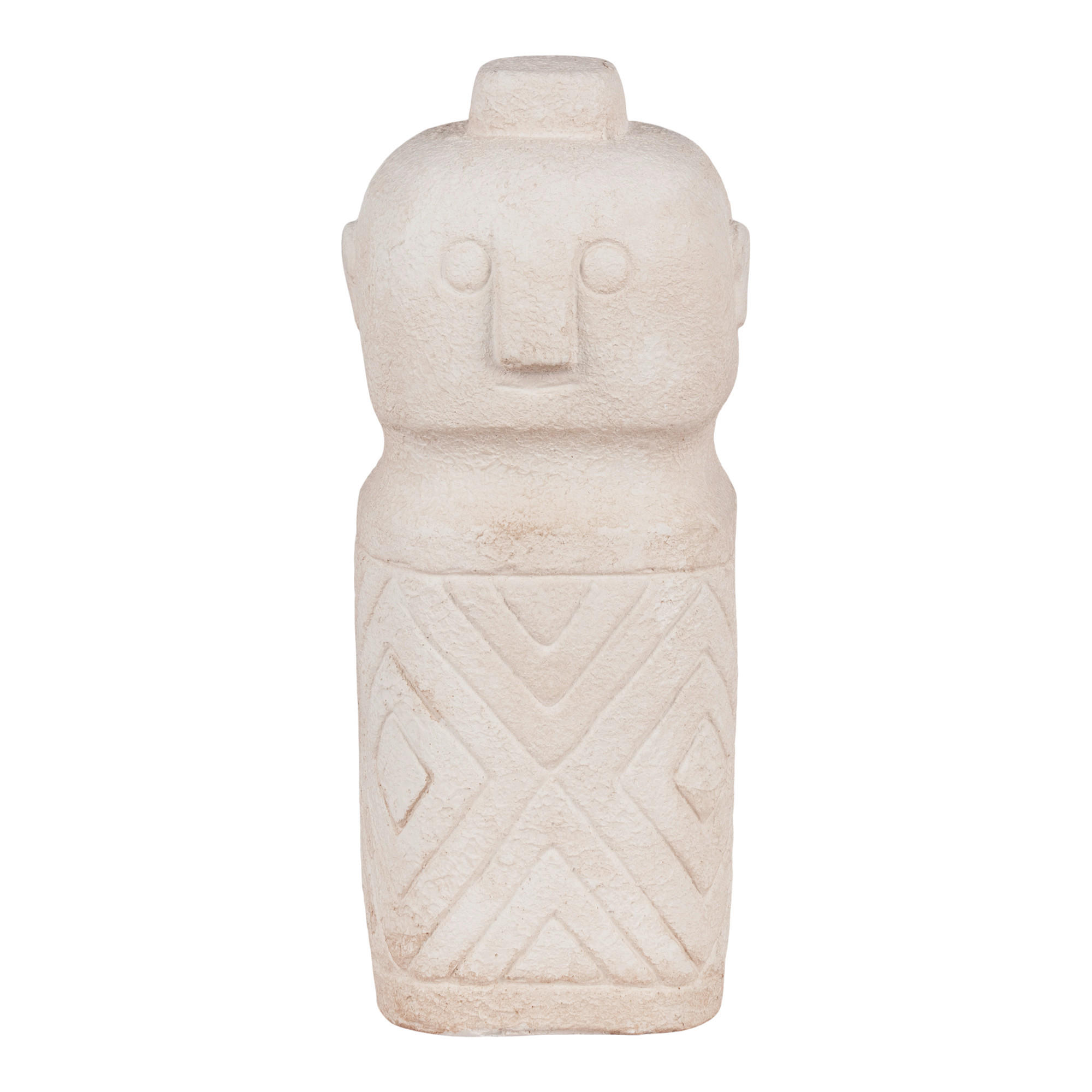 SKULPTUR - Beige, Basics, Stein (6,5/15/6,5cm)