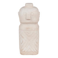 SKULPTUR - Beige, Basics, Stein (6,5/15/6,5cm)