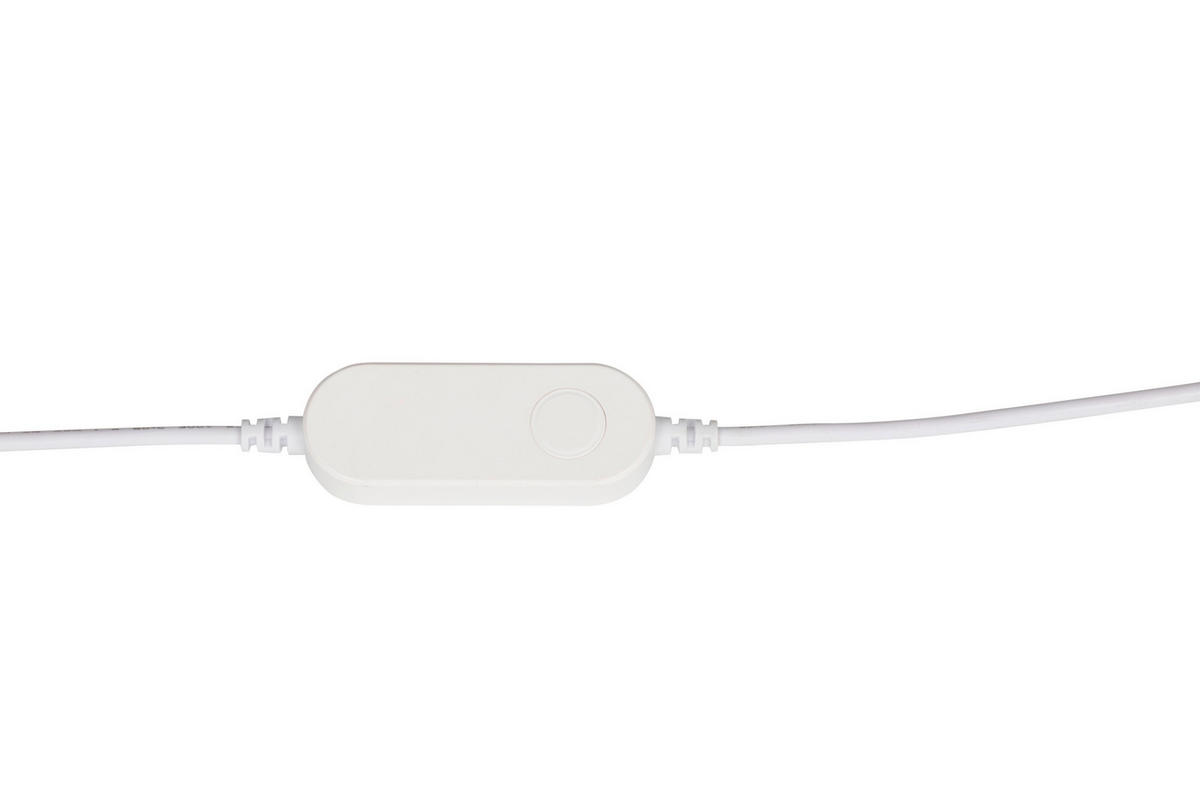 Lampadar Cu Led 13/150 cm    - alb/culoare crom, Trend, plastic (13/150cm) - Novel