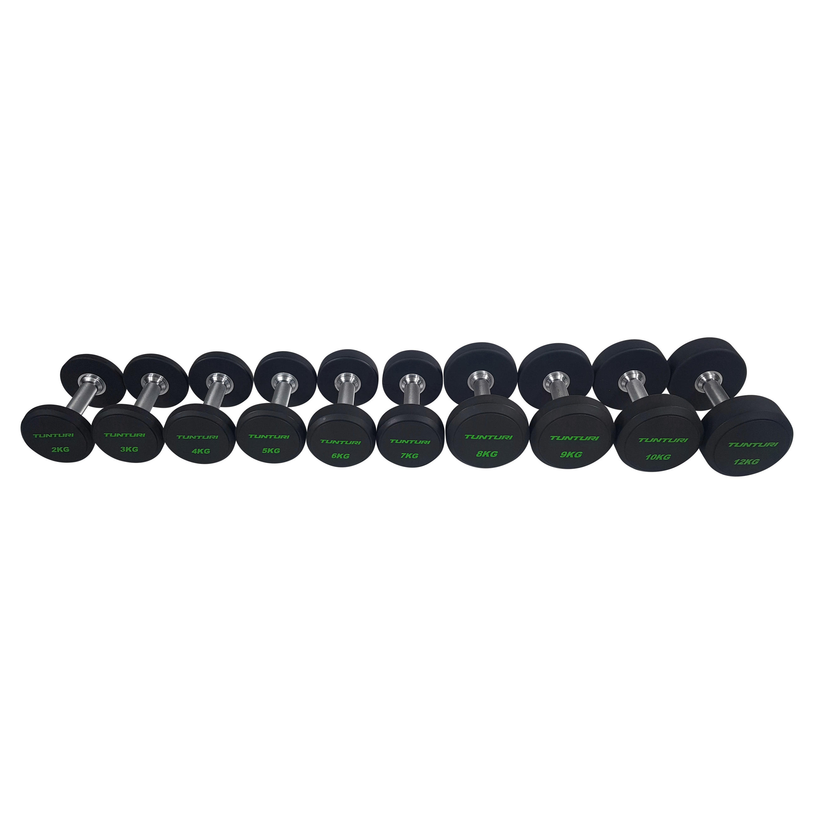 GEWICHTESET  - Schwarz, KONVENTIONELL, Metall (80/56/38cm)