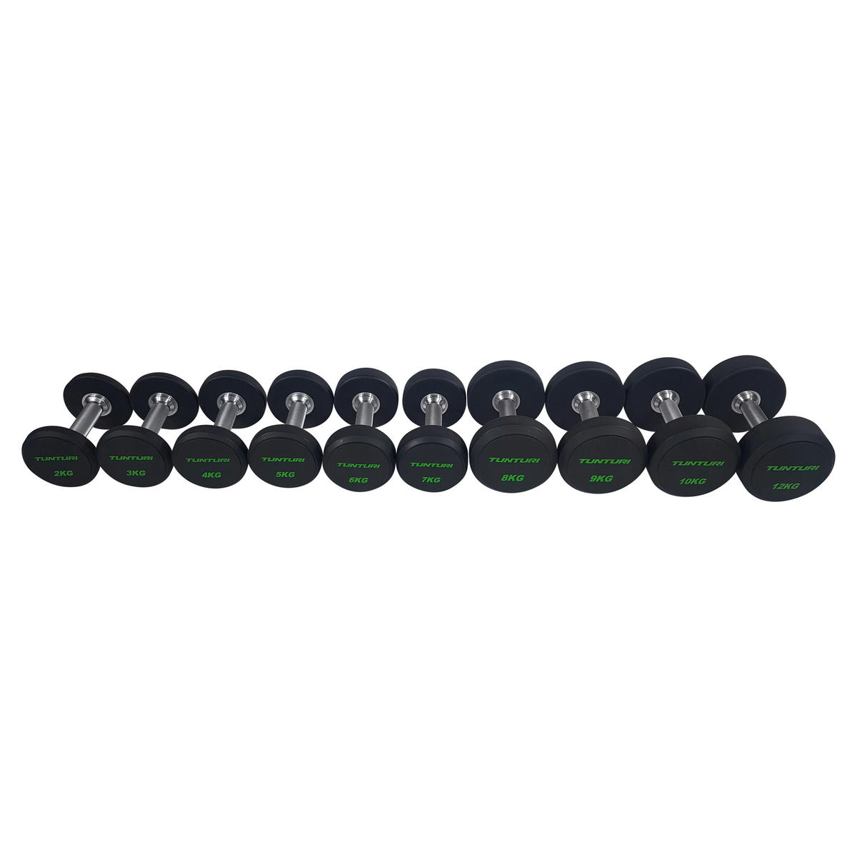 GEWICHTESET  - Schwarz, KONVENTIONELL, Metall (80/56/38cm)
