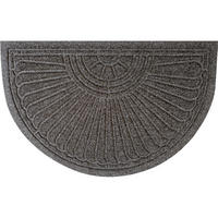 FUßMATTE  55/85 cm  Grau  - Grau, KONVENTIONELL, Kunststoff/Textil (55/85cm) - wash+dry