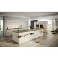 EINBAUKÜCHE   - Weiß, Design, Holzwerkstoff - EWE