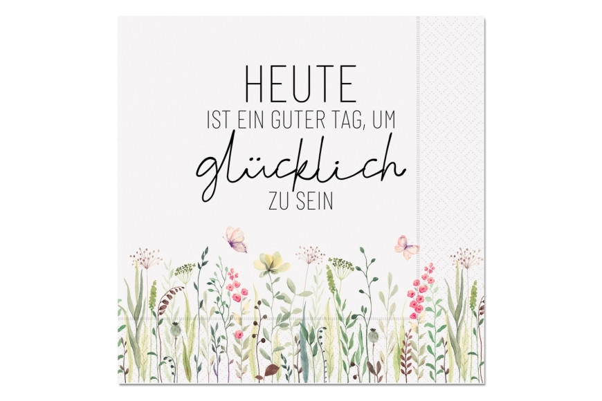 SERVIETTE   - Basics, Papier (16.6/2.8/16.6cm)