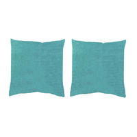 KISSENHÜLLEN-SET ELMER 50/50 cm  - Petrol, Basics, Textil (50/50cm)