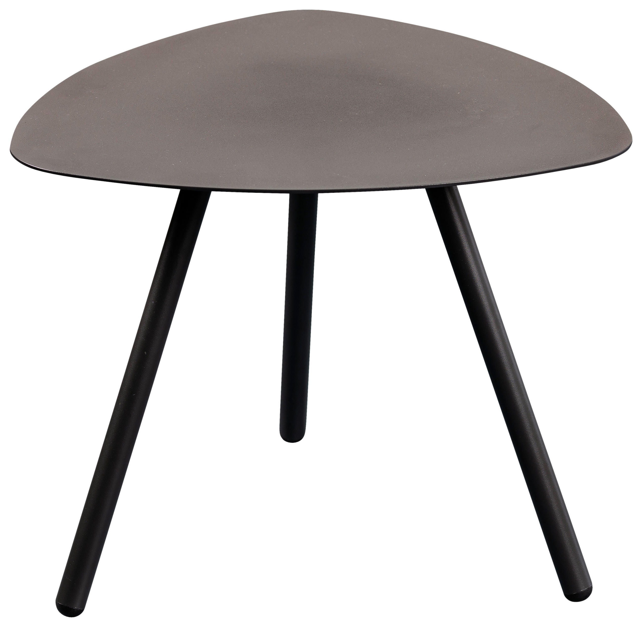 BEISTELLTISCH in Metall 50/50/40 cm  - Anthrazit, Design, Metall (50/50/40cm) - Xora