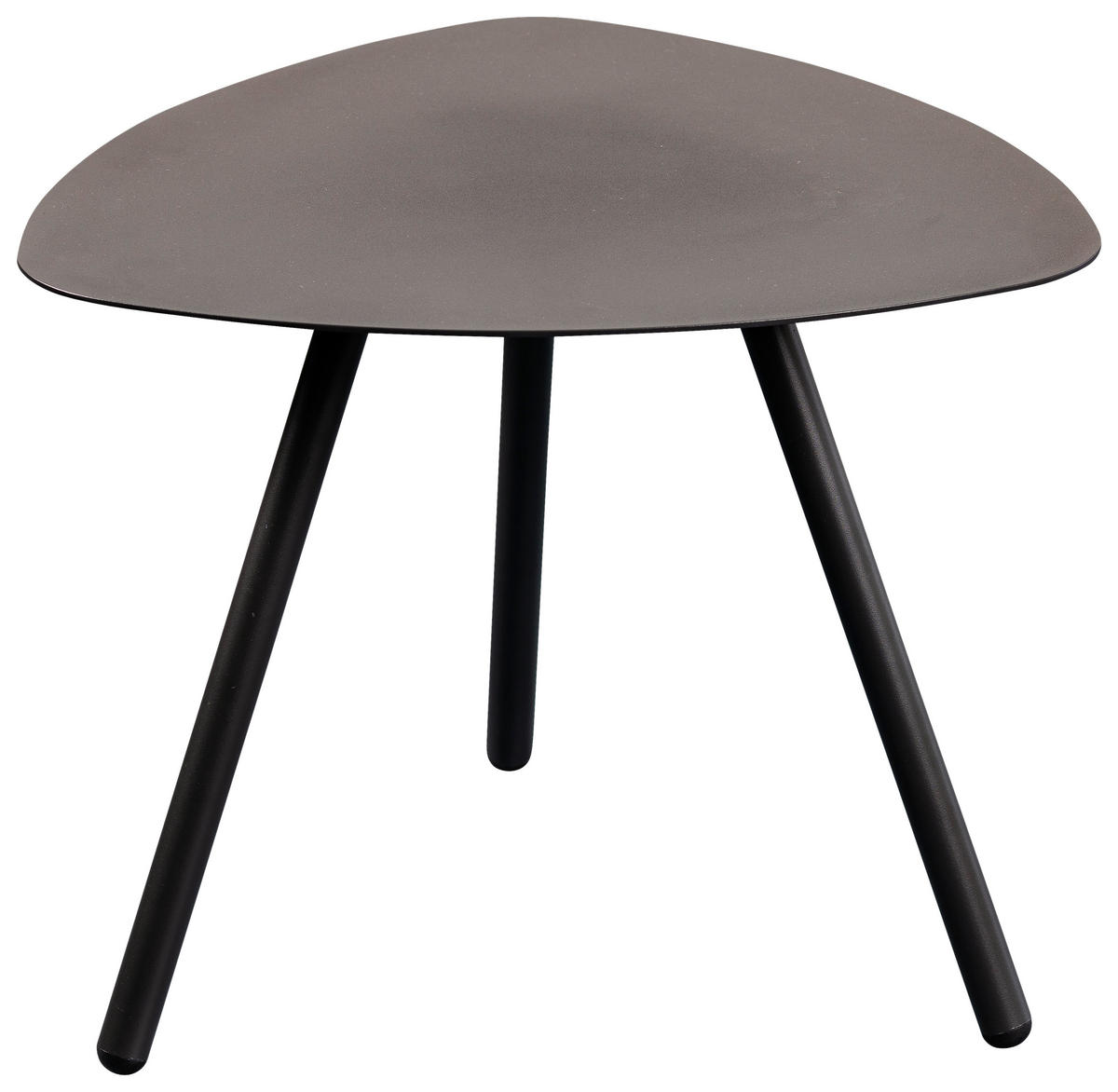 BEISTELLTISCH 50/50/40 cm Anthrazit  - Anthrazit, Design, Metall (50/50/40cm) - Xora