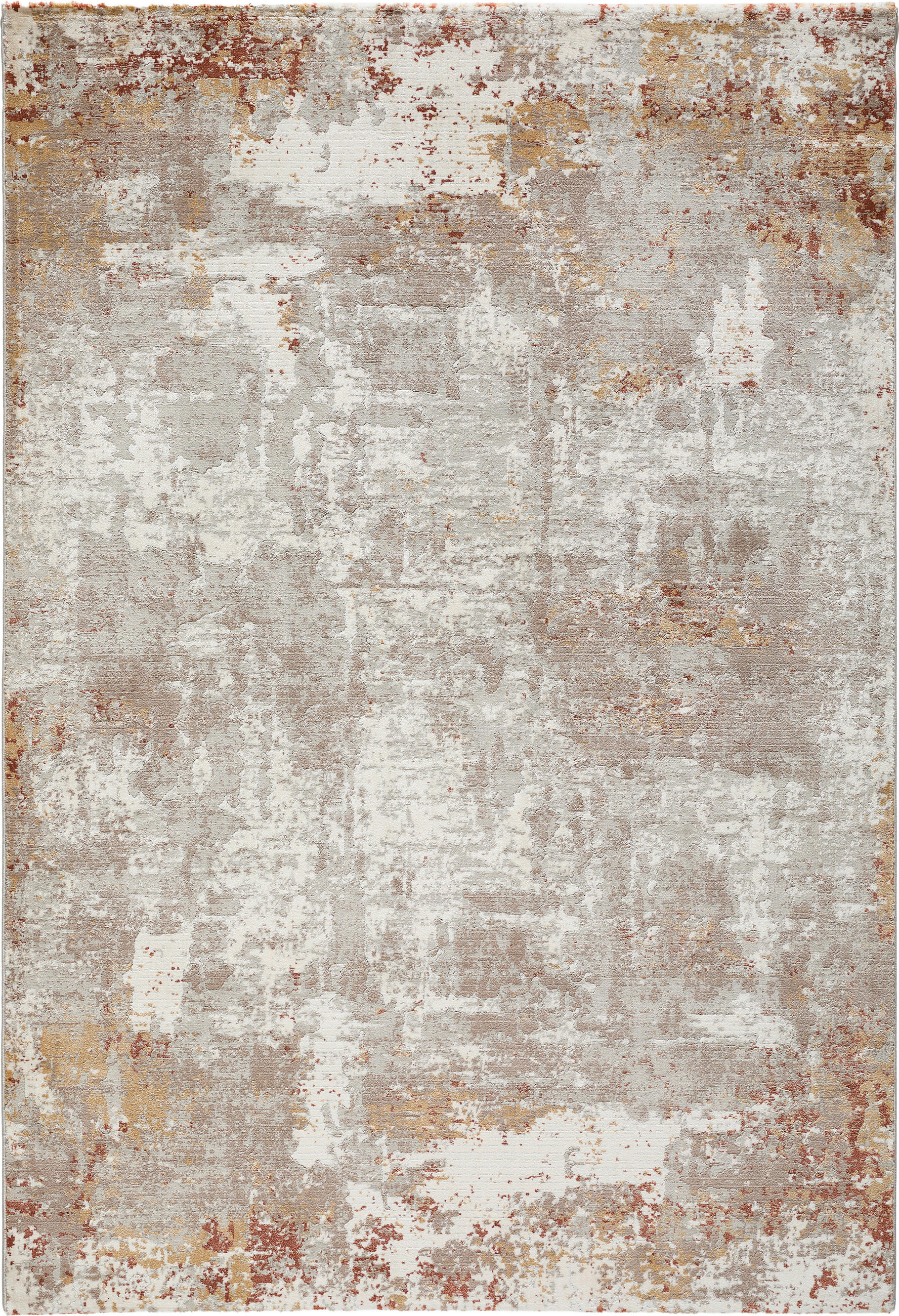 FLACHWEBETEPPICH Wohnzimmer 160/230 cm Braun, Weiß rechteckig  - Braun/Weiß, Trend, Textil (160/230cm) - Novel