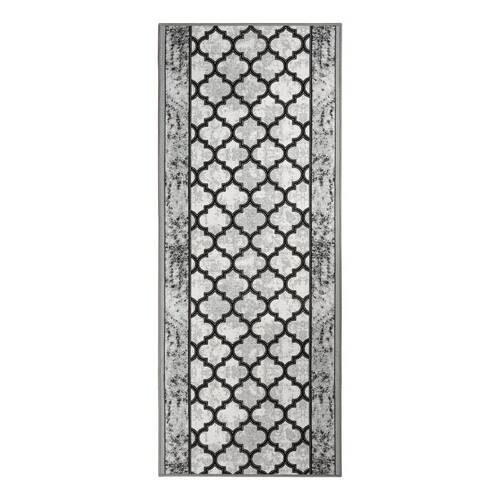 WEBTEPPICH 80/150 cm Grau  - Grau, Design, Kunststoff/Textil (80/150cm) - Novel