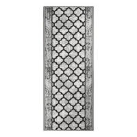 LÄUFER 80/500 cm  - Grau, Design, Kunststoff/Textil (80/500cm) - Novel
