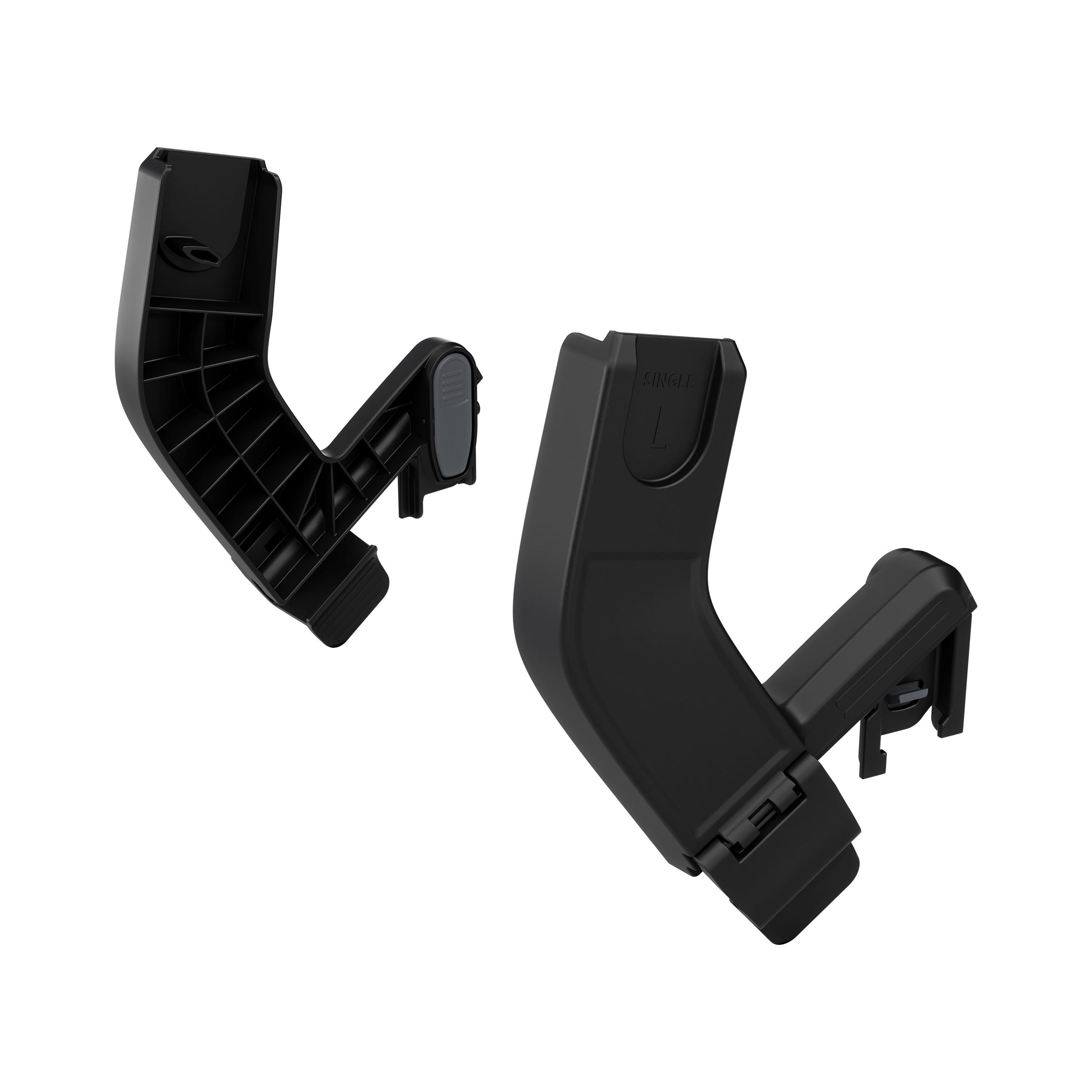 BABYSCHALENADAPTER - Schwarz, Basics, Kunststoff (28,5/22,5/5cm) - Thule