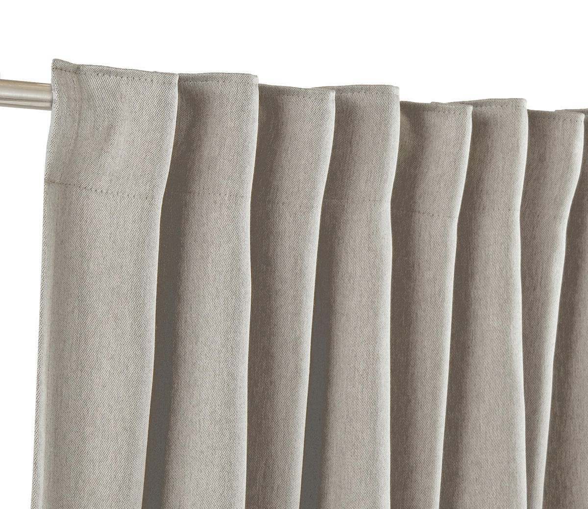 FERTIGVORHANG blickdicht  - Schlammfarben, Design, Textil (130/250cm) - Joop!