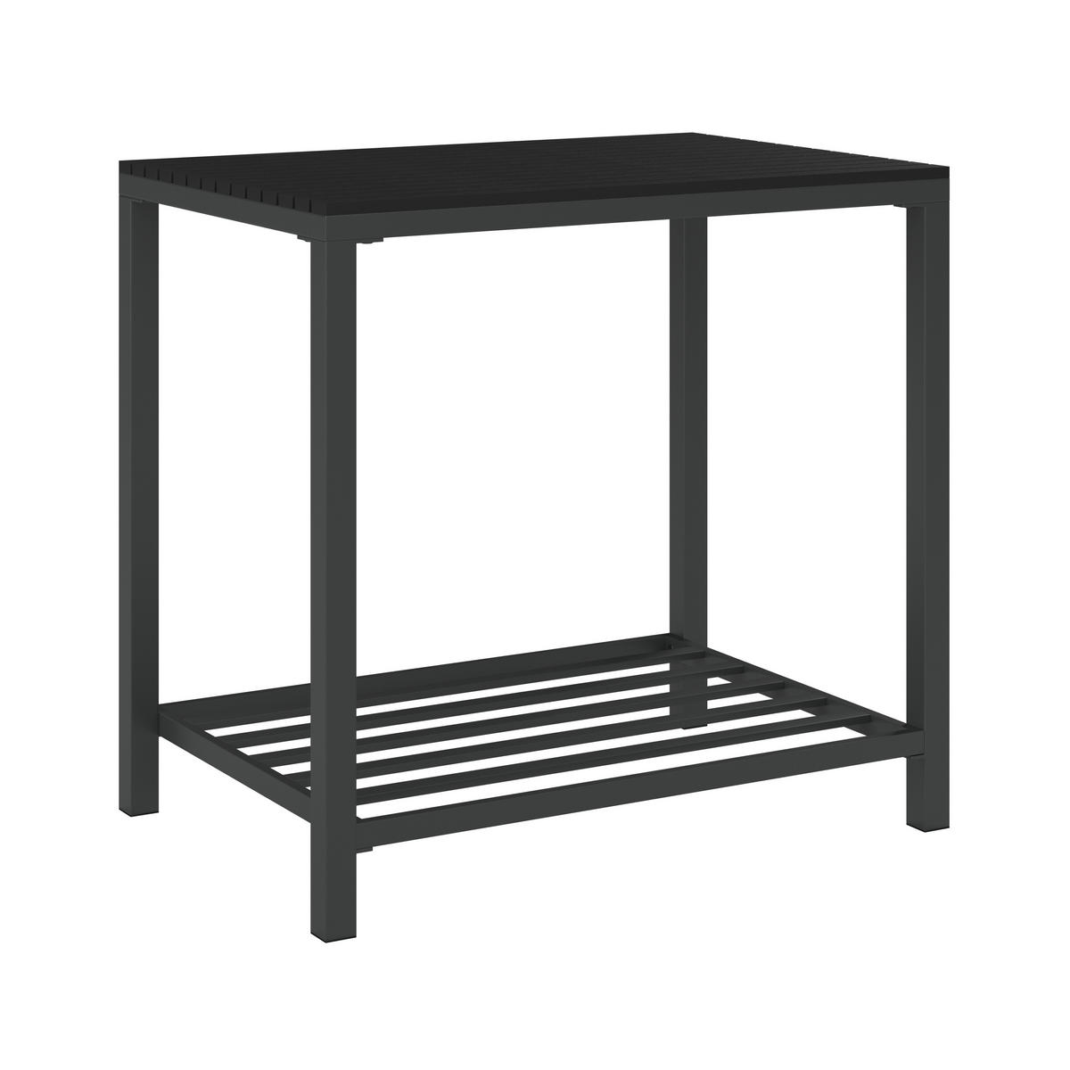 OUTDOORKÜCHE - Anthrazit, Modern, Kunststoff/Metall (90/84/61,5cm) - Ambia Garden