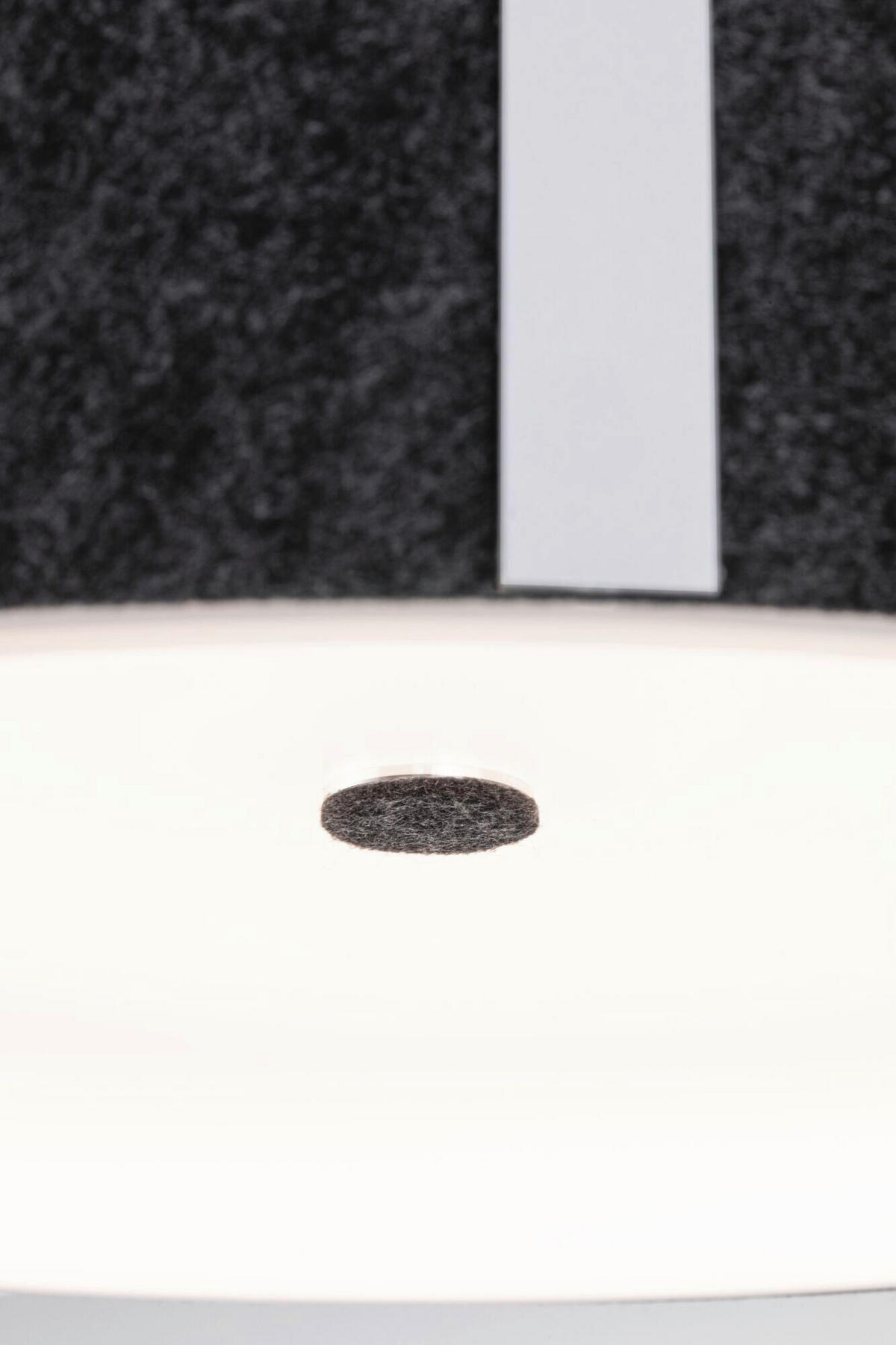 DECKENLEUCHTE Malika 40,2/10,7 cm   - Anthrazit, Basics, Kunststoff/Textil (40,2/10,7cm) - Paulmann