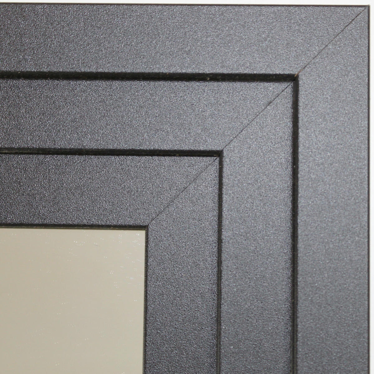 WANDSPIEGEL 59/169/2,7 cm    in rechteckig  - Schwarz, Design, Glas/Holzwerkstoff (59/169/2,7cm) - Xora