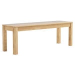 SITZBANK  in 140/47/42 cm  - Eichefarben, Natur, Holz (140/47/42cm) - Linea Natura