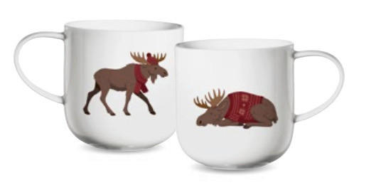 BECHER coppa xmas    - Weiß, KONVENTIONELL, Keramik (9,2/9,5cm) - ASA