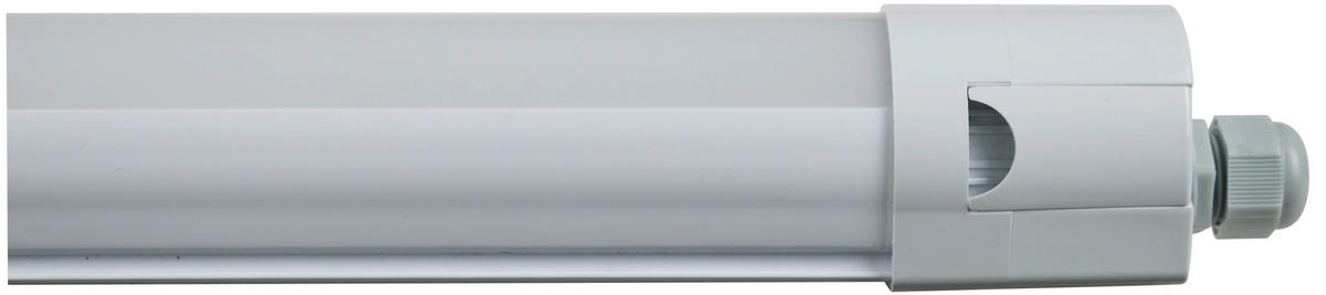 LED-DECKENLEUCHTE pro 62/6/6 cm  - Hellgrau, Basics, Kunststoff (62/6/6cm)