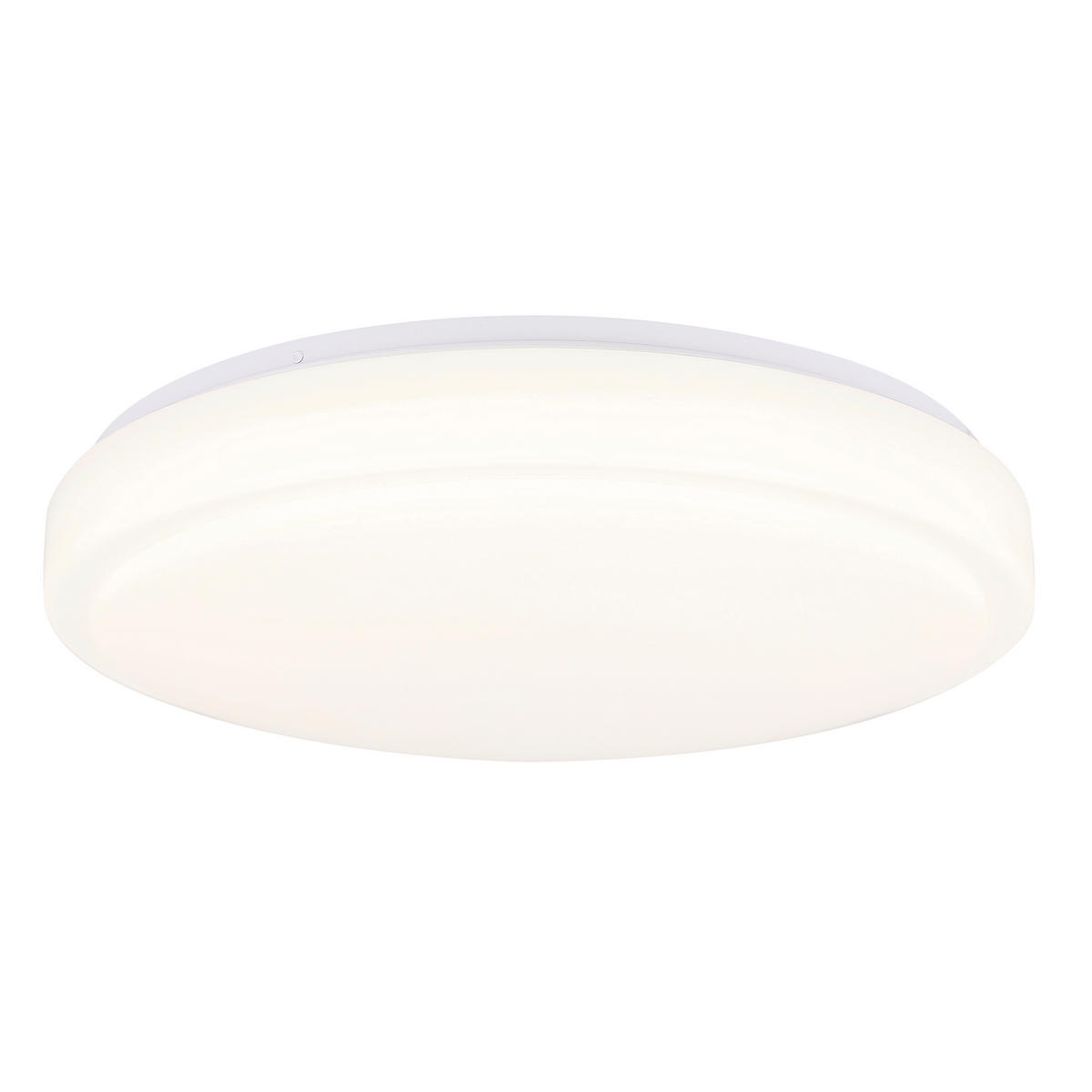 LED-TAKLAMPA Jasper 49/49/10 cm  - vit, Klassisk, metall/plast (49/49/10cm)