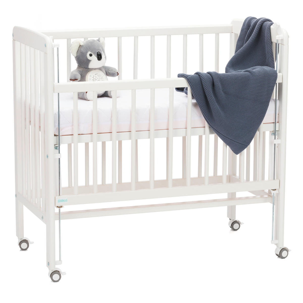 BABYDECKE 80/100 cm  - Blau, Basics, Textil (80/100cm) - Fillikid