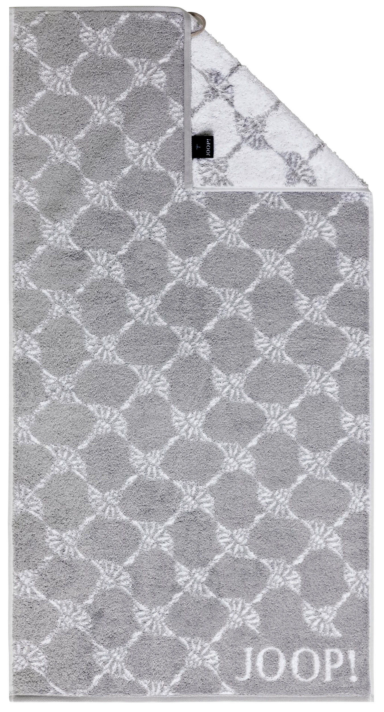 BRISAČA CORNFLOWER  srebrne barve 30/50 cm  - srebrne barve, Design, tekstil (30/50cm) - Joop!
