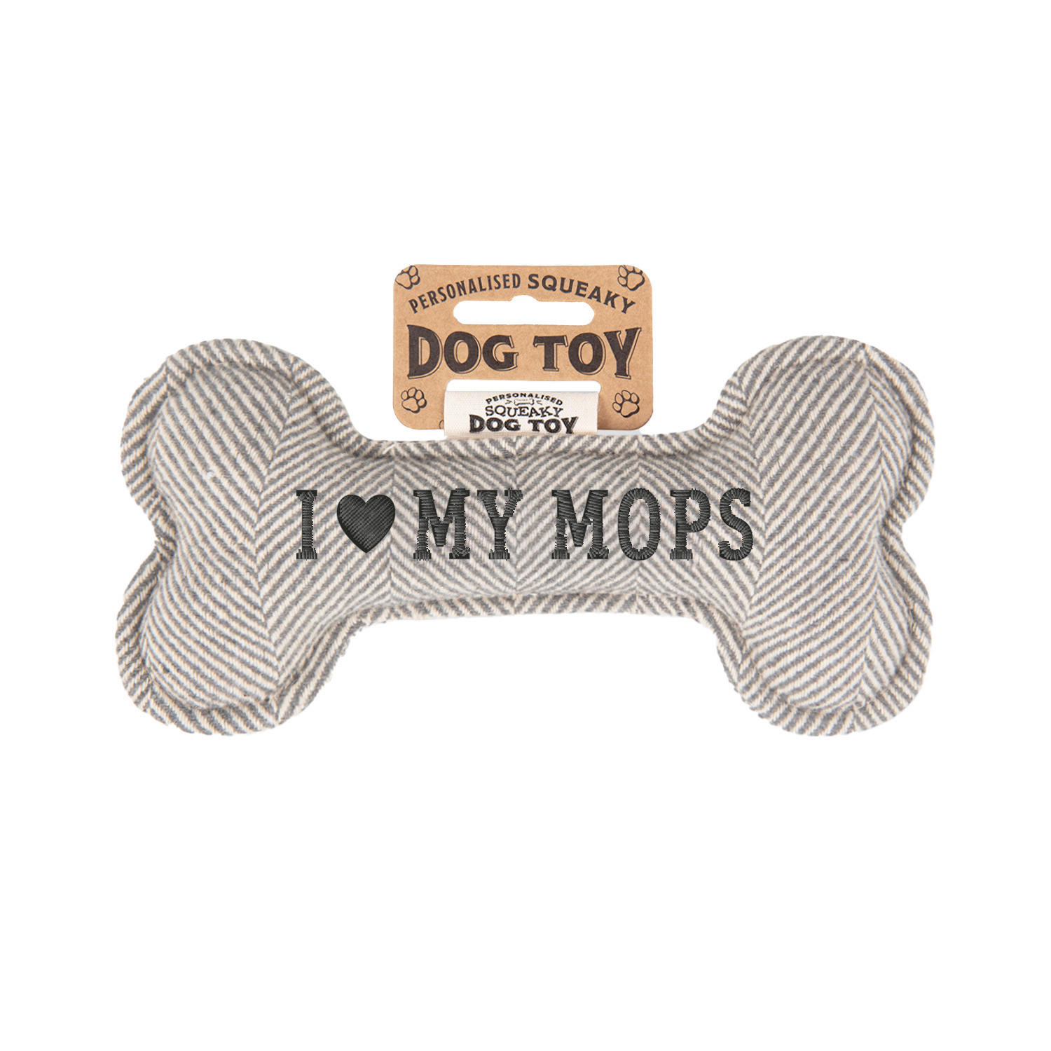 HUNDESPIELZEUG - Grau, Trend, Textil (20/4/10cm)