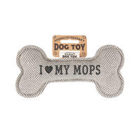 HUNDESPIELZEUG - Grau, Trend, Textil (20/4/10cm)