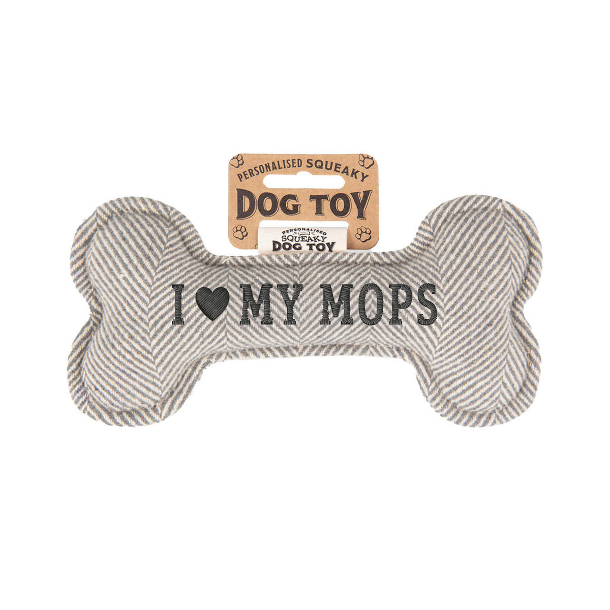 HUNDESPIELZEUG - Grau, Trend, Textil (20/4/10cm)