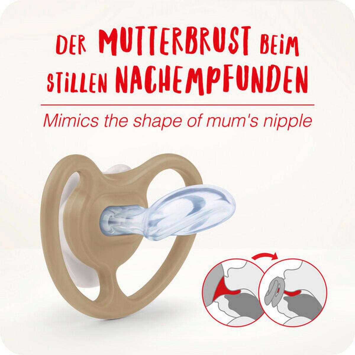 SCHNULLER - Basics, Kunststoff (5,3/6/13,5cm) - NUK