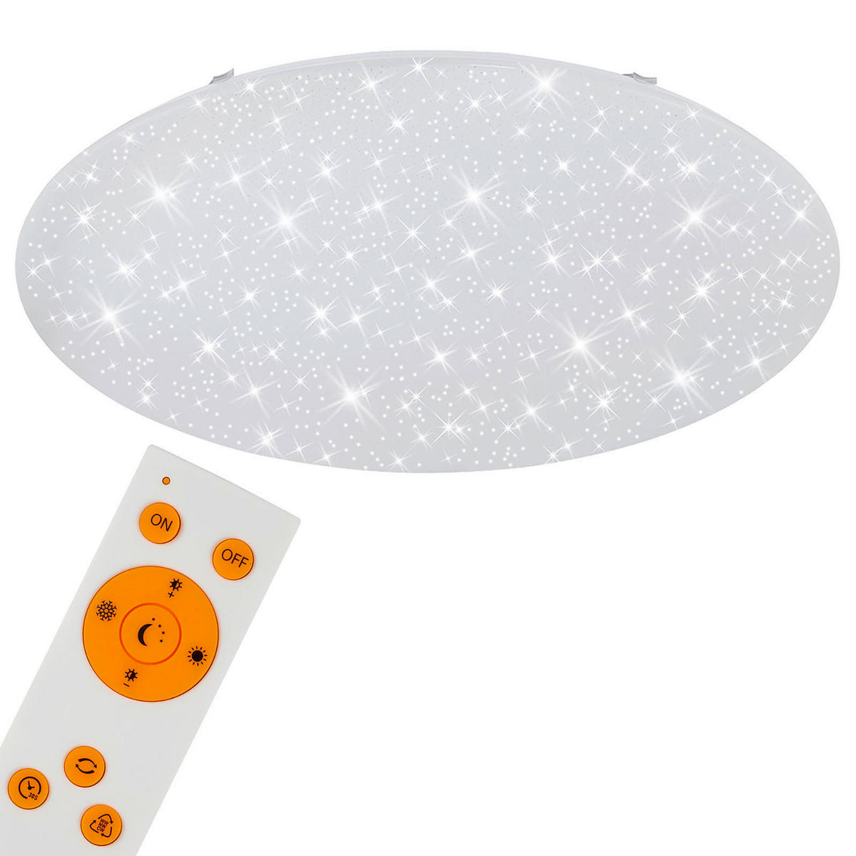 STROPNA LED-SVETILKA  VERB /9700 lm/3000-6500 K// - bela, Basics, kovina/umetna masa (75,5/11cm)