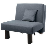 SCHLAFSESSEL Flachgewebe Grau Zierkissen  - Schwarz/Grau, Design, Textil/Metall (85/85/100cm) - Max Winzer