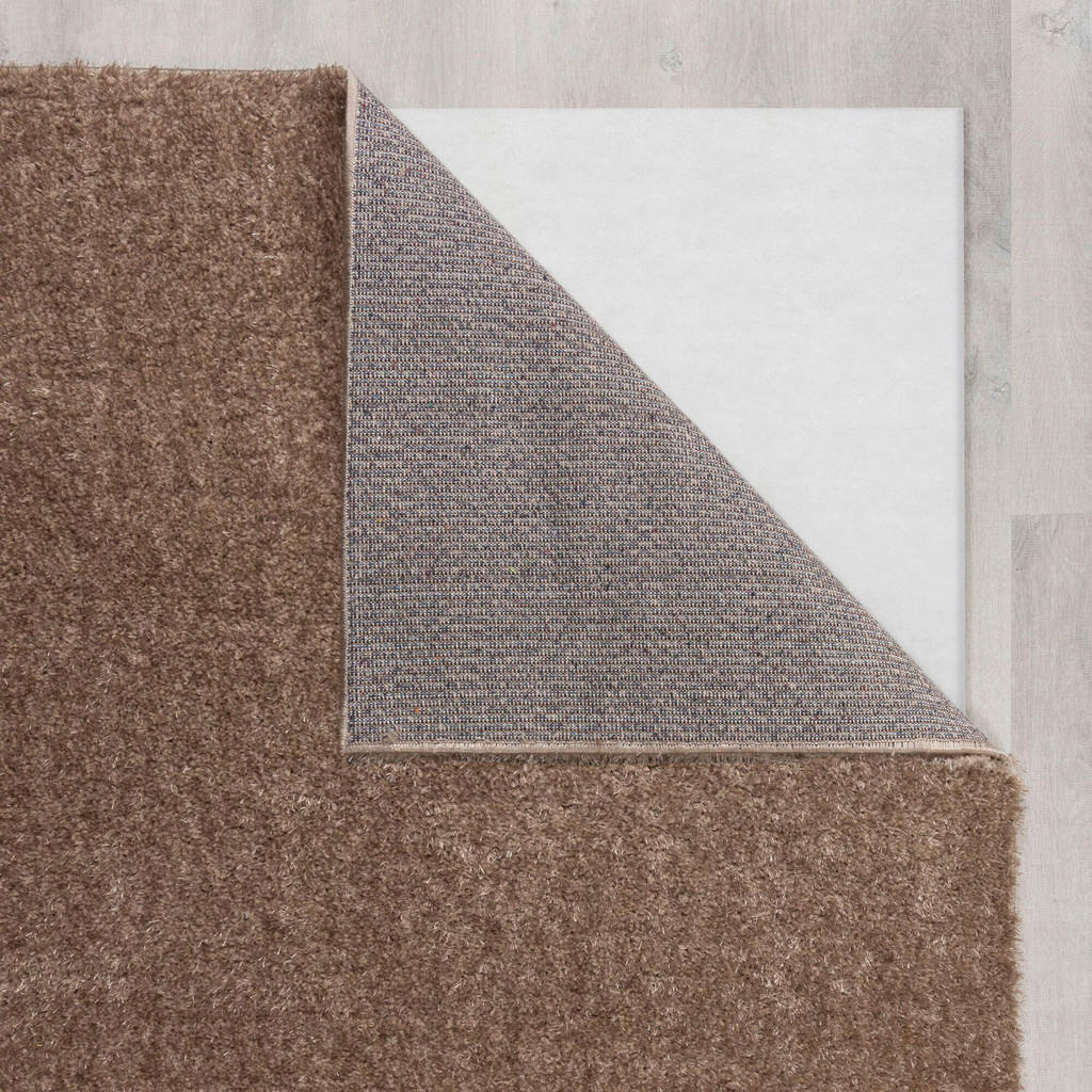 Thumbnail - Xora Shaggy Flair Rugs, Creme, Beige, Textil, Uni, rechteckig, 80x150 cm, Reach, AZO-frei, Global Recycled Standard (Grs...