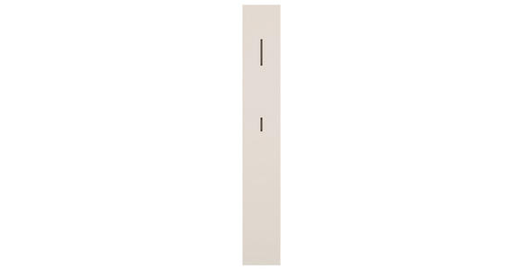 GARDEROBENPANEEL  in 25/174/2,2 cm  - Sandfarben/Grau, MODERN, Holzwerkstoff/Metall (25/174/2,2cm) - Carryhome