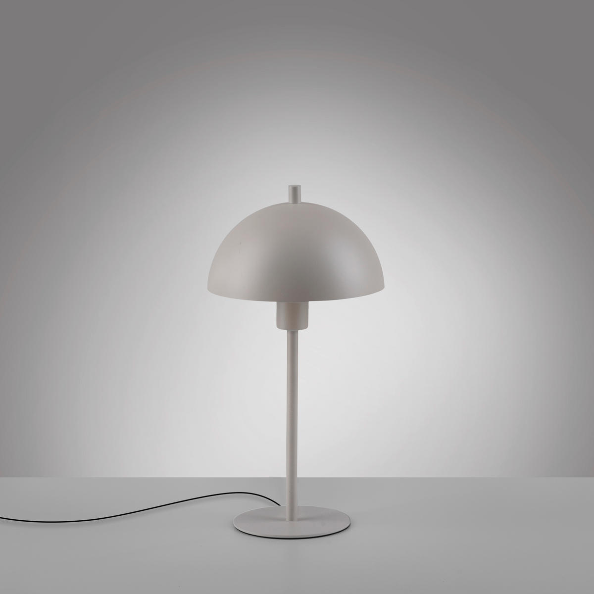 LED-TISCHLEUCHTE SW ALI 18/18/33,5 cm   - Sandfarben/Schwarz, Design, Glas/Kunststoff (18/18/33,5cm) - Schöner Wohnen
