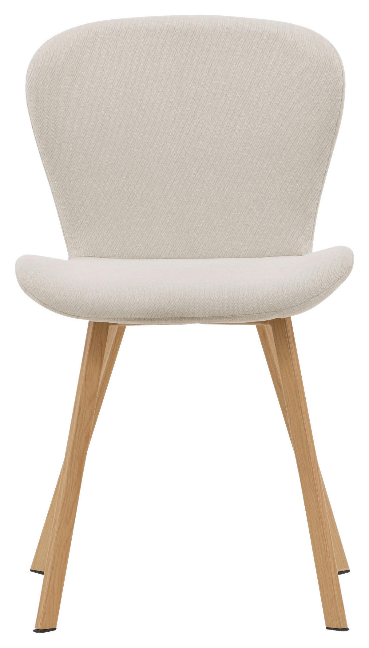 STOLSET 2 styck stål textilväv  - beige/ljusbrun, Design, metall/textil (48/80/50cm) - Livetastic