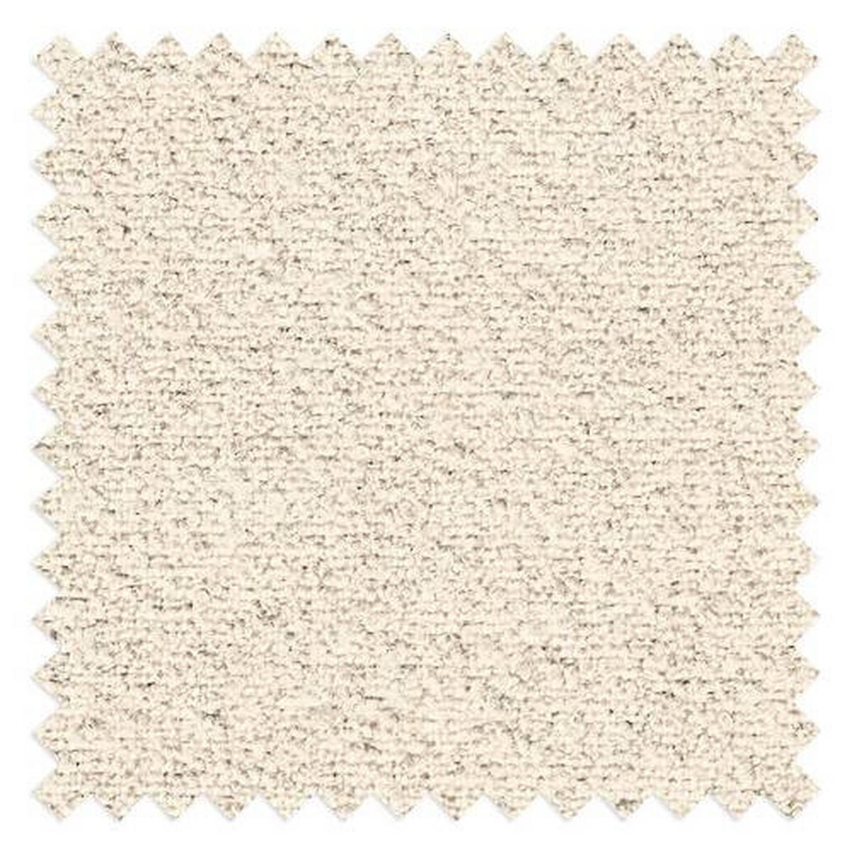 STUHL  in Eisen Bouclé Metall, Textil  - Creme/Schwarz, LIFESTYLE, Textil/Metall (57/82/59cm) - home24