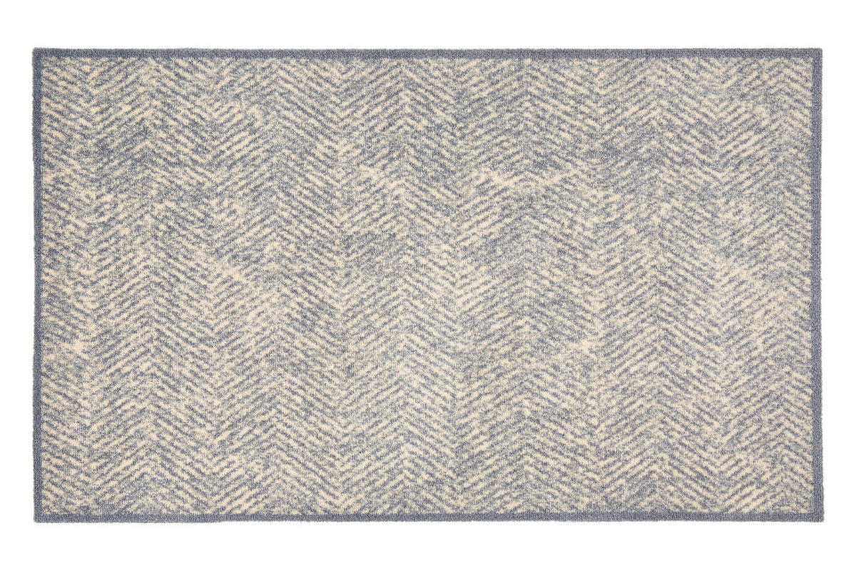 FUßMATTE 66/110 cm  - Braun/Weiß, Design, Textil (66/110cm) - Esposa