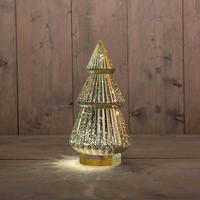 LED-DEKOLEUCHTE 15/28,5 cm   - Goldfarben, Basics, Glas (15/28,5cm) - X-Mas