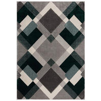WEBTEPPICH 160/230 cm NIMBUS Grün  - Grün, KONVENTIONELL, Textil (160/230cm)