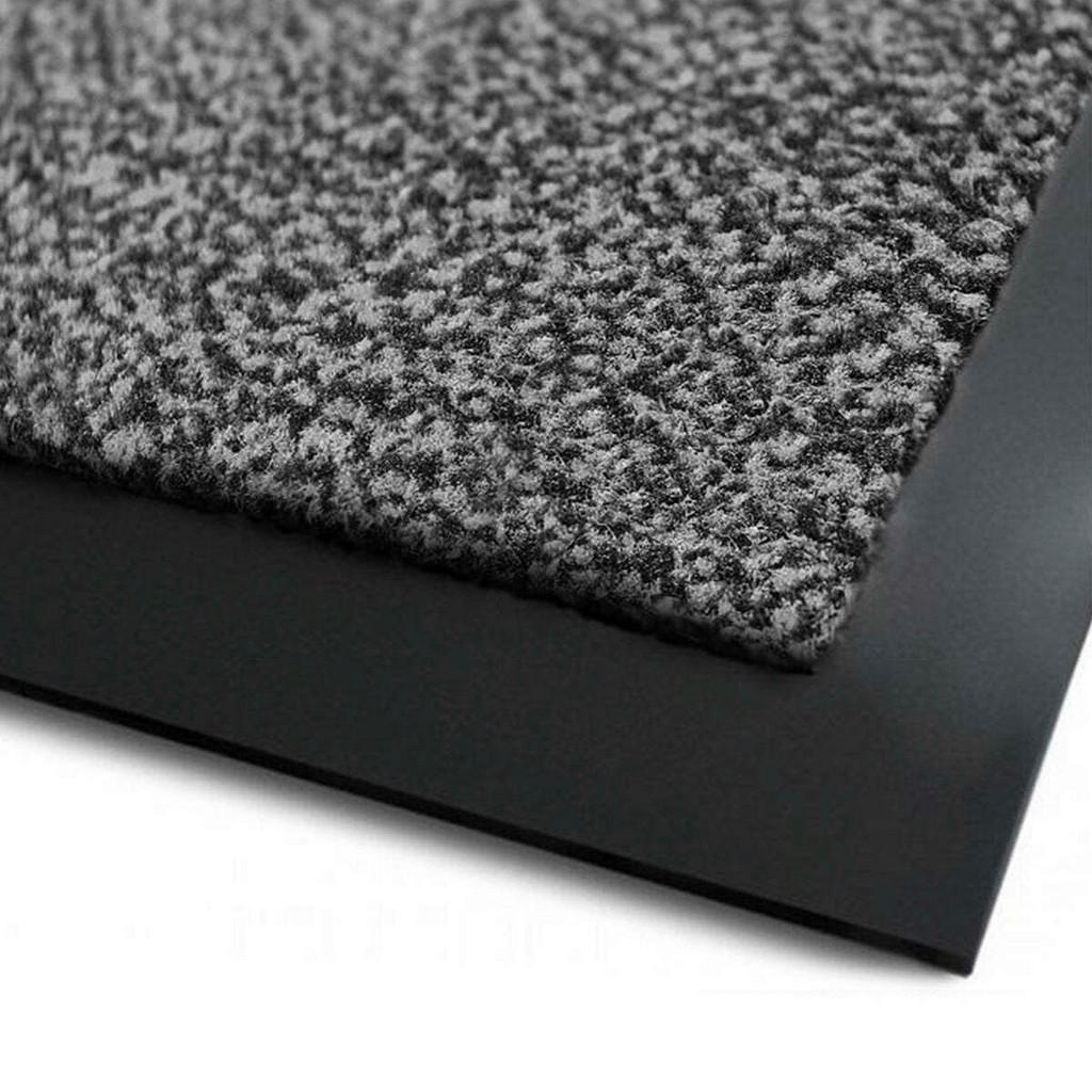 Thumbnail - Floordirekt Schmutzfangmatte Sky, Anthrazit, Textil, Uni, rechteckig, 200x600 cm, Made in EU, rutschfest, Teppiche & Böd...