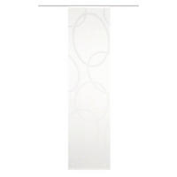 FLÄCHENVORHANG   halbtransparent   60/245 cm  - Ecru, Design, Textil (60/245cm)