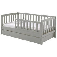 KINDER-/JUNIORBETT - Kieferfarben/Grau, MODERN, Holz (70/140cm) - MID.YOU