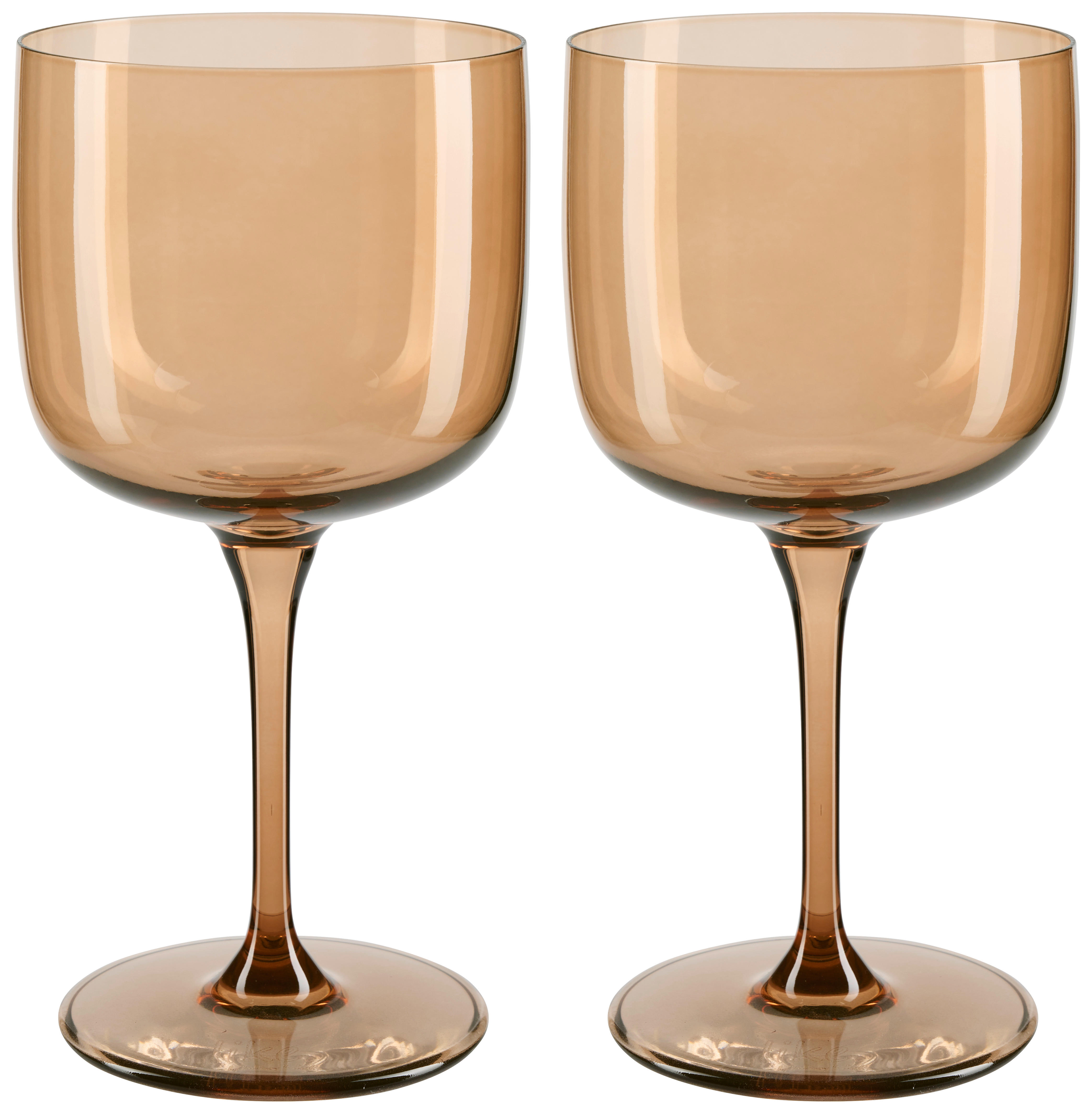 WEINGLAS 270 ml 2-teilig  - Braun, Design, Glas (270ml) - like.Villeroy & Boch